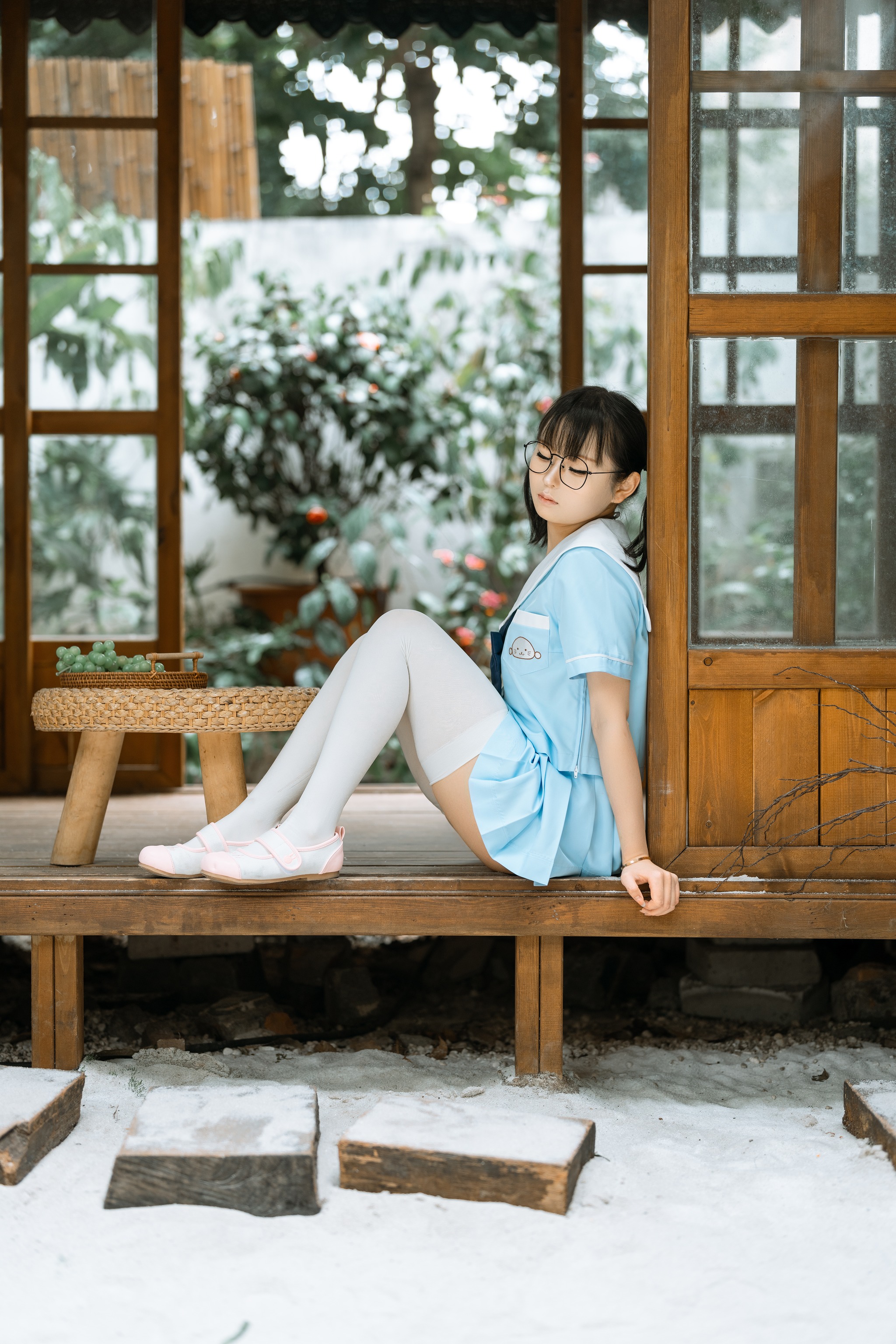 幼水铃衣 - NO.011 双马尾[79P1V]-XikXak